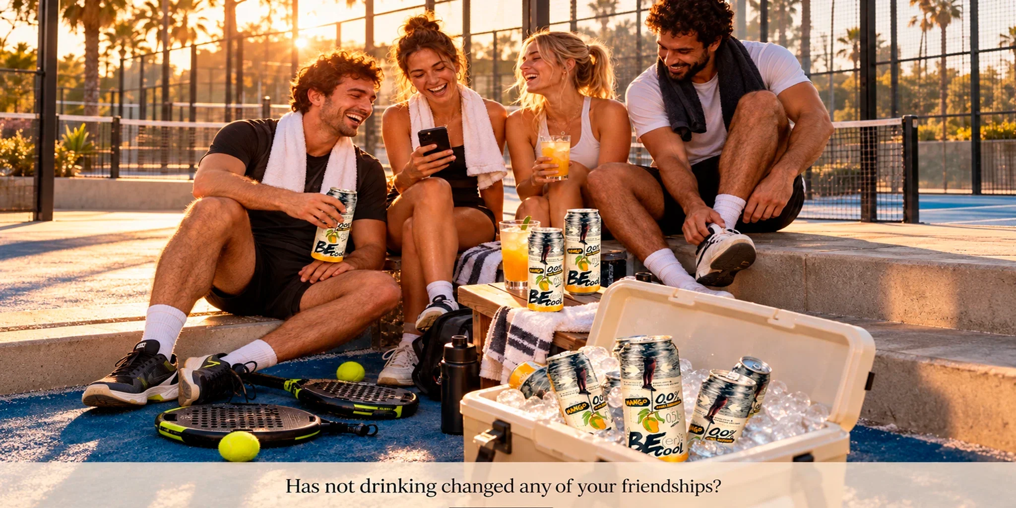 Isotonic Drink vs Alcohol-Free Beer After a Workout: OSHEE vs BE(er) Cool
